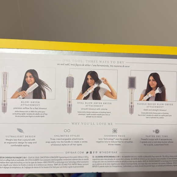 OBO Sephora Drybar 3-in-1 Blow-Dryer - Picture 2 of 3
